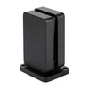 3TO Glass Clamp - Black Glass Railing Clamp Square Modern