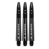 Mission Darts Sabre Shafts | Durable Black Polycarbonate Stems with