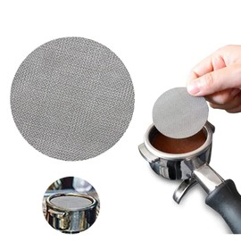 2pcs Espresso Puck Screen - 51mm,1.7mm Thickness 150μm Espresso Filter Screen - Mesh Coffee Reusable Filter For Espresso Portafilter Filter Basket 51mm - Made With 316 Stainless Steel (51MM)