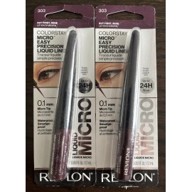 REVLON COLORSTAY MICRO EASY PRECISION LIQUID LINER  303 Wine 2pk