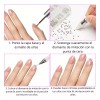Universo en Linea Kit Decoración De Uñas Piedras Pinzas Y
