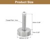sourcing map M6x25mm Knurled Thumb Screws, 5pcs 304 Stainless Steel