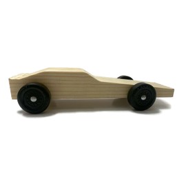 Derby Dust Premium Pinewood Car Kit for Speed and Style - Buggy with Weights and Install Tools