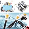 Tnisesm 121Pcs 7-22mm Spring Hose Clamp Assortment kits with Swivel
