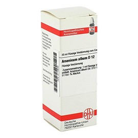 DHU Arsenicum Album D12 Dilution, 20 ml Solution