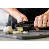 MasterClass Garlic Press and Slicer, Black