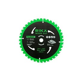 Rikä TCTR010 Razor Pro TCT Circular Saw Blade 184mm x 40T x 16mm
