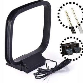 Kanto Antenna Laboratory AM Radio Antenna, Bare Wire Tip Type, AM Loop Antenna, Indoor Antenna, High Sensitivity, Universal for Many Manufacturers