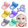 Pack 6 Diademas Velcro Hipoalergénicas Sin Parabenos Para Maquillaje