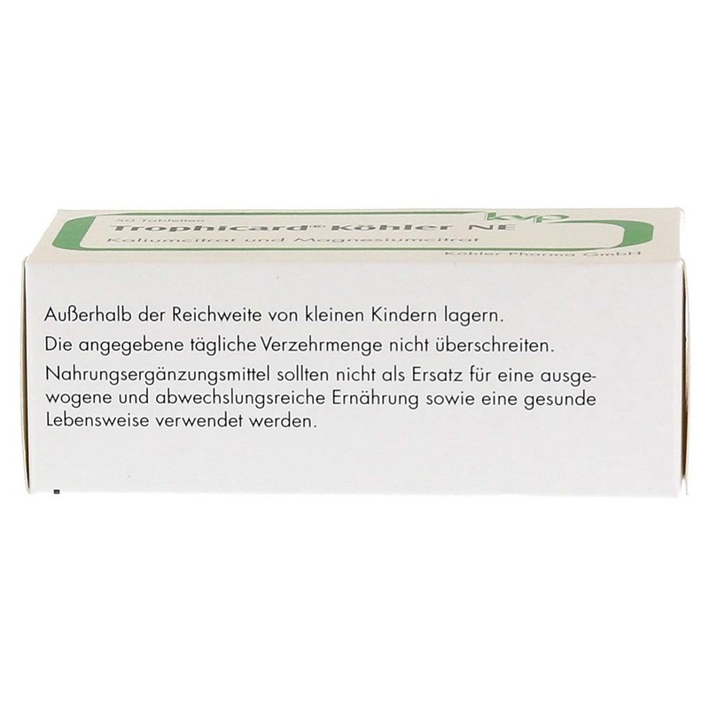 Trophicard Köhler NE Tablets