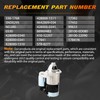 Soklopi 410-52207 Starter Motor Compatible with Toyota Corolla 1.8L 2003-2008,