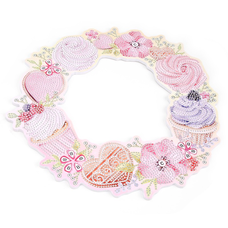 DIY Rhinestones Painting Garland Pattern Crystal Embroidery Picture Decoration KitDZ606