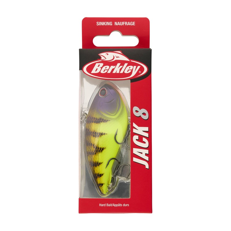 Berkley Jack Fishing Hard Bait, Knock Out, Size 8, 3.1