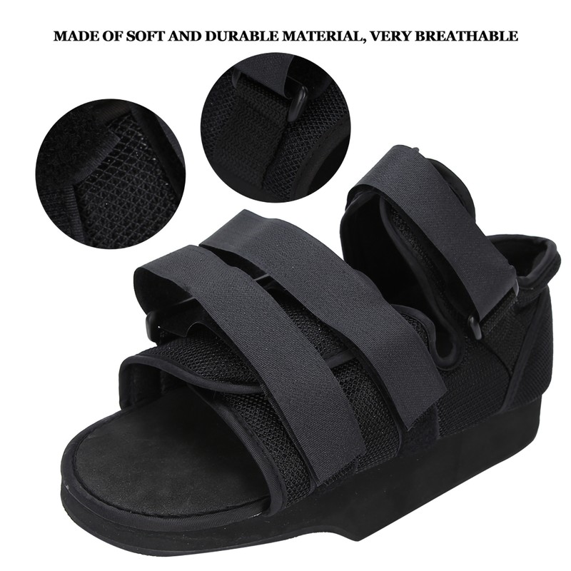 Surgical Shoes Breathable Foot Fracture Shoe Lightweight PostOp Walking Boot
