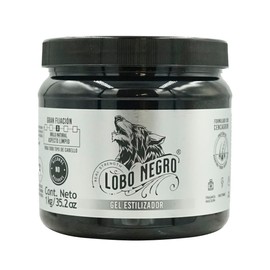 Lobo Gel fijador para cabello Lobo Negro. 1 Kg.