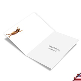 NobleWorks Hysterical Birthday Greeting Card with 5 x 7 Inch Envelope (1 Card) Bday Killing It C10104BDG