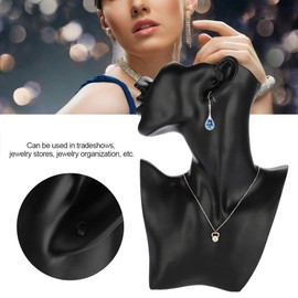 Ruiqas Jewellery Bust Display Earrings Necklaces Chest Display Mannequins Shop Model Display Rack for Jewellery