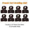 Datanala French Curl Braiding Hair 14 Inch 8 Pack/Lot Loose