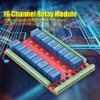 16-Channel Relay Module Insulated Interface Card High/Low Level Trigger DC