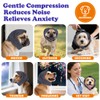 Dog Calming Hoodie for Anxiety Relief - Happy Quiet Dog
