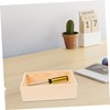TEHAUX Box Wooden Organizer Box Small Tool Storage Crate with