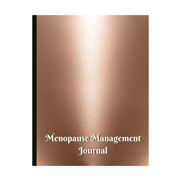 Menopause Management Journal: Beautiful Symptom Tracking Journal with Mood &