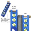 WORKPRO Torpedo Level, Magnetic, Verti. Site 4 Vial for Conduit