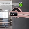 Indoor Smart Biometric Fingerprint Aluminium Alloy Security Electronic Door LockRight