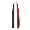 2pcs Carbon Fiber Headlight Eyebrow Eyelid Cover Fit for Honda