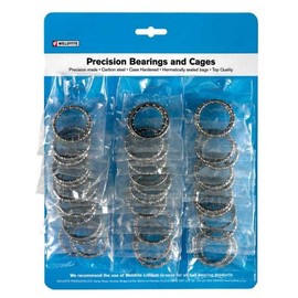 Weldtite Bottom Bracket ATB/BMX Ball Cage Bearings - Silver, 5/16 Inch