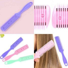 Hair Styling Razor Comb for Self-Hair Cutting Hair Thinning Blade 9ea