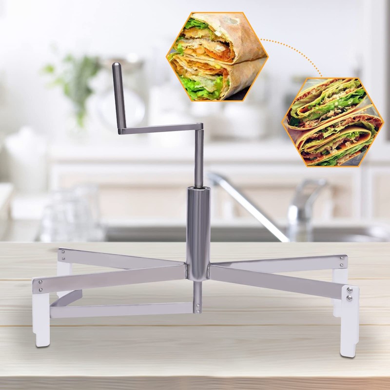 MUSESPANI 40cm Stainless Steel 304 Crepe Spreader Tool and Pancake