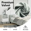 vidaXL Velvet Bed Frame Platform Bed, Scandinavian Style/Slats Support/No Box