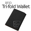 Go Travel Tri Fold RFID Micro Wallet - Protects Against
