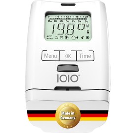 IOIO Elektronisches Heizungsthermostat HT 2000 | Heizkosten sparen bis 30% | Made in Germany | Einfache Installation | Heizkörperthermostat | Heizkörper Heizungsregler | Heizthermostat