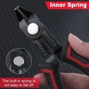 LEONTOOL Wire Stripper, Flash Cutter, Electrician Nipper, Diagonal Pliers, Hobby