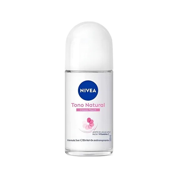 Nivea Tono Natural | Roll-On Antitranspirante | 50 ml