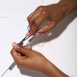 Tweezerman Long Lasting Sharp Cuticle Scissors, Nickle Plated