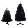 Christmas Black Tree Rust Proof Exquisite Decorative Props for Home