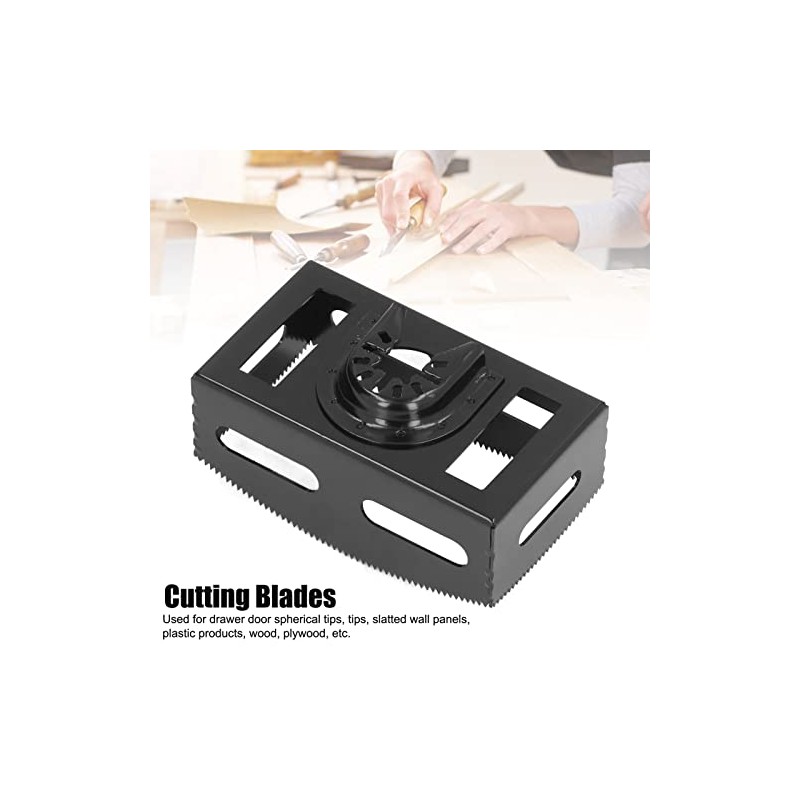 Square Slot Cutter, Electric Wall Outlet Cutter, Multi-Tool Blade Saw,