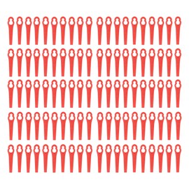 100Pcs Plastic Trimming Blades Lawn Mower Gourd Type Cutting Replacement Garden Pruning Tools