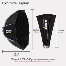 LAPGOOD FS90 Softbox 90cm/35.5inch Softboxes