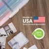 IRIS USA 4" x 6" Photo Storage Box Craft Keeper,