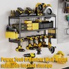 Amoowis Power Tool Organizer, 7 Drill Holder for Tool Organizer,