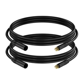 baluoqi E-Bike Motor Extension Cable 9 Pin Female to Male Waterproof Connection in E-Bike Conversion Kit Wheel Motor Extension Wire(2PCS,80CM)