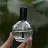 6PCS Large Capacity 75ML Empty Nail Polish Bottles with Brush,