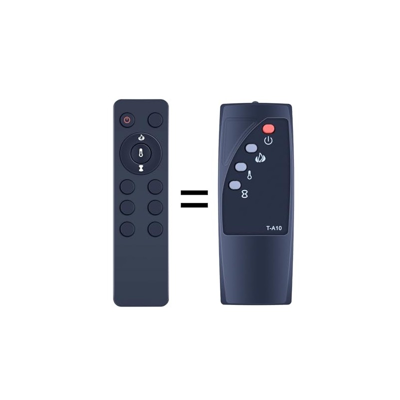 PZL New Replacement Remote Control for Twin Star Electric Fireplace