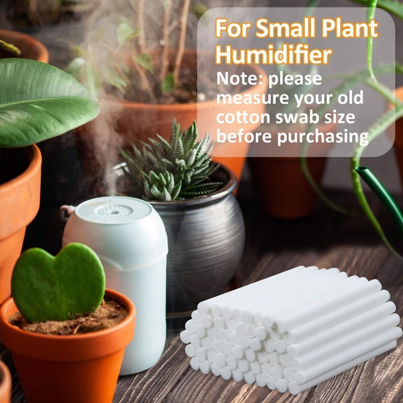 60PCS Humidifier Stick Filter Refill - 6In Humidifier Filter Sticks