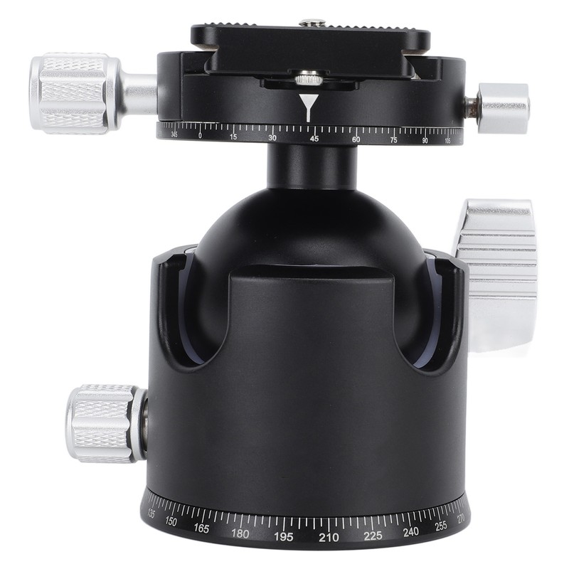 Panoramic Tripod Head Dual Panorama Low Gravity 360 Degree Rotating