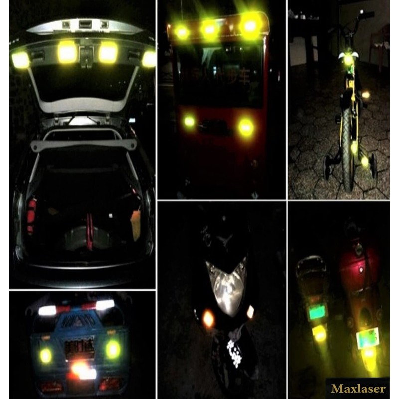 Maxlaser Reflective Tape, Reflective Sheet, Safety Sign, Safety Display, Accident